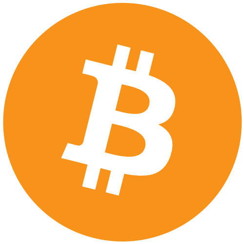 Bitcoin logo sticker - Utendørs