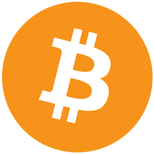 Last inn bildet i Galleri-visningsprogrammet, Bitcoin logo sticker - Utendørs
